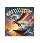 覇翼ペガサス【最強リアリスティック】（個別スタンプ：28）