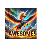 覇翼ペガサス【最強リアリスティック】（個別スタンプ：30）