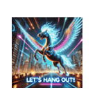 覇翼ペガサス【最強リアリスティック】（個別スタンプ：35）