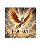 覇翼ペガサス【最強リアリスティック】（個別スタンプ：38）