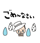 nenerinシンプル日常会話スタンプ100気遣い（個別スタンプ：34）