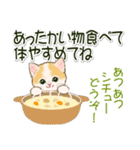 冬のちびにゃんズ（個別スタンプ：19）