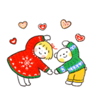 はるちゃんとふうくん「冬の気遣い」復刻版（個別スタンプ：12）