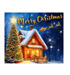 飛び出す♡クリスマス＆年末年始（個別スタンプ：1）