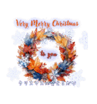 飛び出す♡クリスマス＆年末年始（個別スタンプ：10）