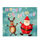 飛び出す♡クリスマス＆年末年始（個別スタンプ：16）