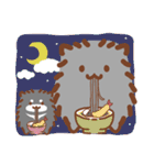 黒ポメーず。（個別スタンプ：6）