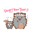 黒ポメーず。（個別スタンプ：8）