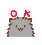 黒ポメーず。（個別スタンプ：9）