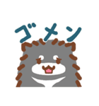 黒ポメーず。（個別スタンプ：12）