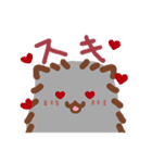 黒ポメーず。（個別スタンプ：13）