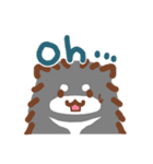 黒ポメーず。（個別スタンプ：14）