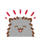 黒ポメーず。（個別スタンプ：17）