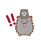 黒ポメーず。（個別スタンプ：22）