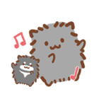 黒ポメーず。（個別スタンプ：23）
