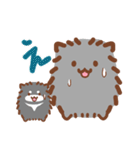 黒ポメーず。（個別スタンプ：26）