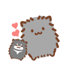 黒ポメーず。（個別スタンプ：27）