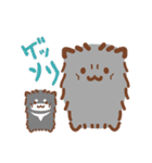 黒ポメーず。（個別スタンプ：32）