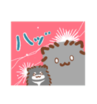 黒ポメーず。（個別スタンプ：35）