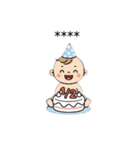 誕生から人生イベントのカスタムスタンプ！（個別スタンプ：4）