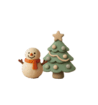 くすみカラー クリスマス（個別スタンプ：24）