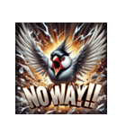 文鳥無双！！（個別スタンプ：6）