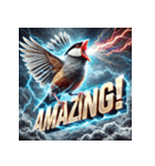 文鳥無双！！（個別スタンプ：12）