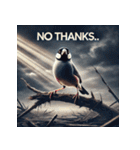 文鳥無双！！（個別スタンプ：23）