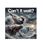 文鳥無双！！（個別スタンプ：27）