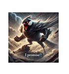 文鳥無双！！（個別スタンプ：37）