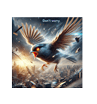 文鳥無双！！（個別スタンプ：38）