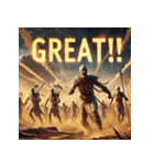 ミイラ武装戦線 - EXTREME（個別スタンプ：27）