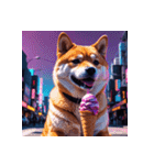 柴犬の新日常13（個別スタンプ：1）