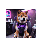 柴犬の新日常13（個別スタンプ：4）