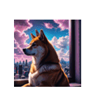 柴犬の新日常13（個別スタンプ：13）