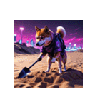 柴犬の新日常13（個別スタンプ：21）