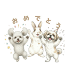 「シーズーのちこちゃん挨拶スタンプ」（個別スタンプ：8）