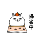 じろりねこ新年正月年末年始【再販】（個別スタンプ：24）