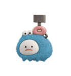 みじめちゃん（青いモンスター）（個別スタンプ：24）