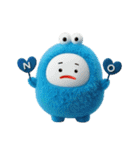 みじめちゃん（青いモンスター）（個別スタンプ：31）