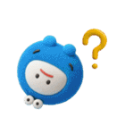 みじめちゃん（青いモンスター）（個別スタンプ：32）