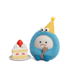 みじめちゃん（青いモンスター）（個別スタンプ：33）