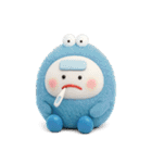 みじめちゃん（青いモンスター）（個別スタンプ：39）