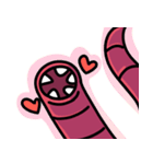 モンゴリアンデスワーム日常会話（個別スタンプ：4）