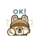 迷探偵なイリナキウサギ（個別スタンプ：3）