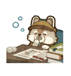迷探偵なイリナキウサギ（個別スタンプ：7）
