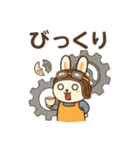 時を超える！タイムスリーパーうさぎの冒険（個別スタンプ：32）