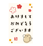 毎年使える♡開運おみくじ/年賀状(BIG)（個別スタンプ：1）