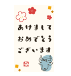 毎年使える♡開運おみくじ/年賀状(BIG)（個別スタンプ：3）