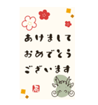 毎年使える♡開運おみくじ/年賀状(BIG)（個別スタンプ：9）